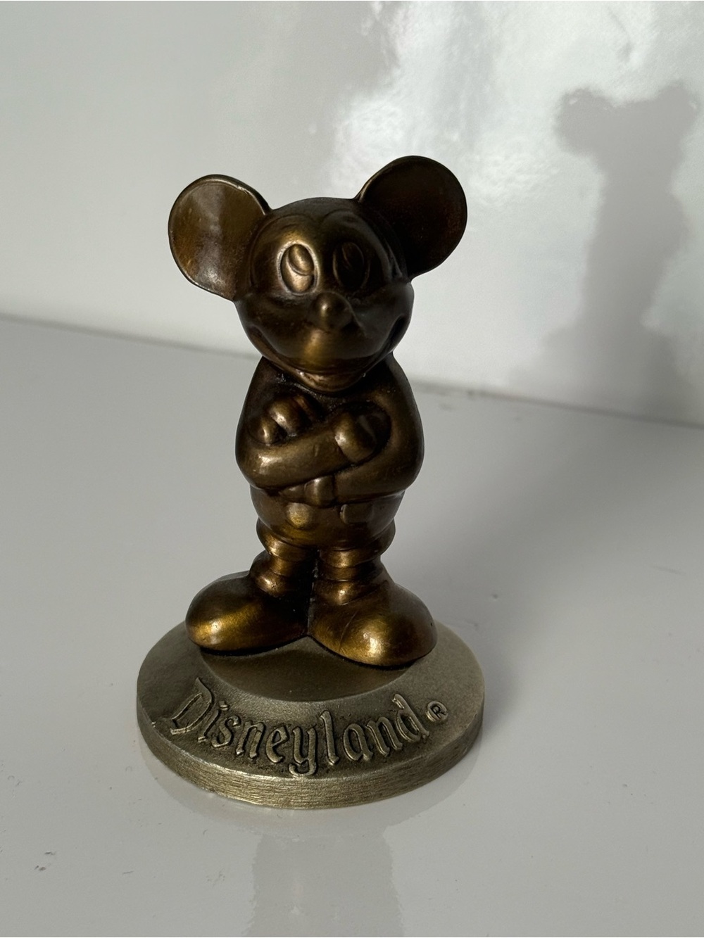 Vintage Walt Disney World Mickey Mouse Figurine Walt Disney Productions